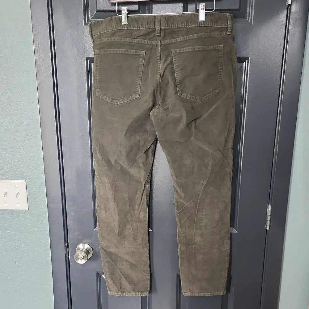 J.‎ Crew Olive Corduroy Pants for Men